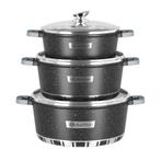 Scheffler Pannenset, Ophalen, Zo goed als nieuw, Rvs, Pannenset