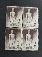 02 Nederland blok van 4, Ophalen of Verzenden