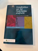 Grondtrekken van het Nederlandse strafrecht, Boeken, Studieboeken en Cursussen, Ophalen of Verzenden, Alpha, Zo goed als nieuw