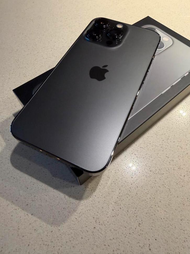 iPhone 13 Pro 128GB Graphite - Topstaat!, Telecommunicatie, Mobiele telefoons | Apple iPhone, Zo goed als nieuw, 128 GB, Zonder abonnement