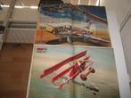 fokker posters, artikel stickers, Ophalen of Verzenden, Gebruikt, Kaart, Foto of Prent