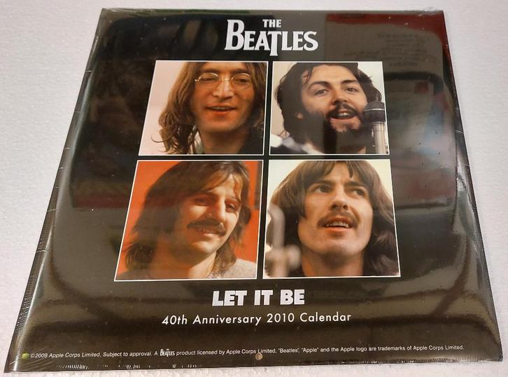 The Beatles Let it be KALENDER 2010 - GESEALED ! McCartney, Verzamelen, Muziek, Artiesten en Beroemdheden, Nieuw, Gebruiksvoorwerp