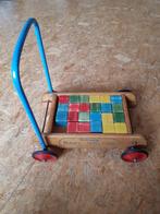 Vintage baby walker van hout, Kinderen en Baby's, Speelgoed | Houten speelgoed, Ophalen, Gebruikt