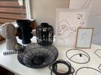 Woonaccessoires modern / vaas  / schaal / wanddecoratie etc, Huis en Inrichting, Ophalen, Zo goed als nieuw