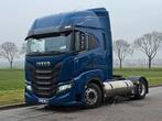 IVECO S-WAY AS440S46 lng 2x tank alcoa, Auto's, Automaat, 460 pk, Euro 6, Blauw