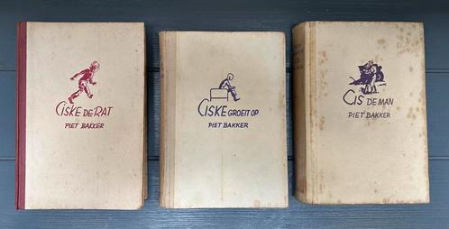 Eerste drukken Ciske de Rat trilogie compleet, Antiek en Kunst, Antiek | Boeken en Bijbels, Ophalen of Verzenden