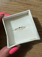 Zoë Chicco 14K tiny blue sapphire bezel ring, Sieraden, Tassen en Uiterlijk, Ringen, Ophalen of Verzenden, Zo goed als nieuw, 17 tot 18