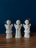 Porseleinen engeltjes, kersthangers - set van 3, Diversen, Ophalen of Verzenden, Zo goed als nieuw