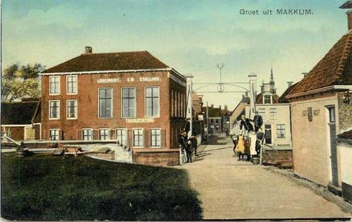 (380-757-027) Makkum, Verzamelen, Ansichtkaarten | Nederland, Friesland, Verzenden