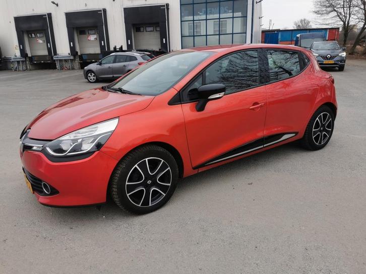 Renault Clio 0.9 TCE BJ 2013 navi apk nap airco dealer ond., Auto's, Renault, Bedrijf, Clio, ABS, Airbags, Airconditioning, Bluetooth