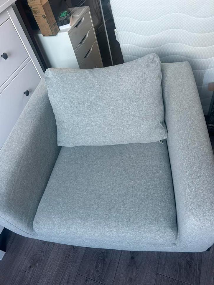 Koarp Ikea stoel groen, Huis en Inrichting, Banken | Sofa's en Chaises Longues, Zo goed als nieuw, Eenpersoons, Minder dan 150 cm