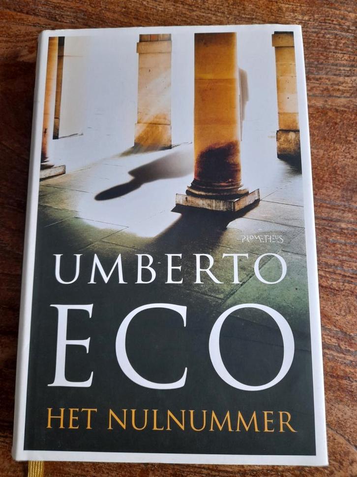Umberto Eco - Het nulnummer, Boeken, Literatuur, Zo goed als nieuw, Ophalen of Verzenden