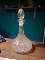 Vintage Kristallen Decanteerkaraf, Antiek en Kunst, Antiek | Glas en Kristal, Ophalen of Verzenden