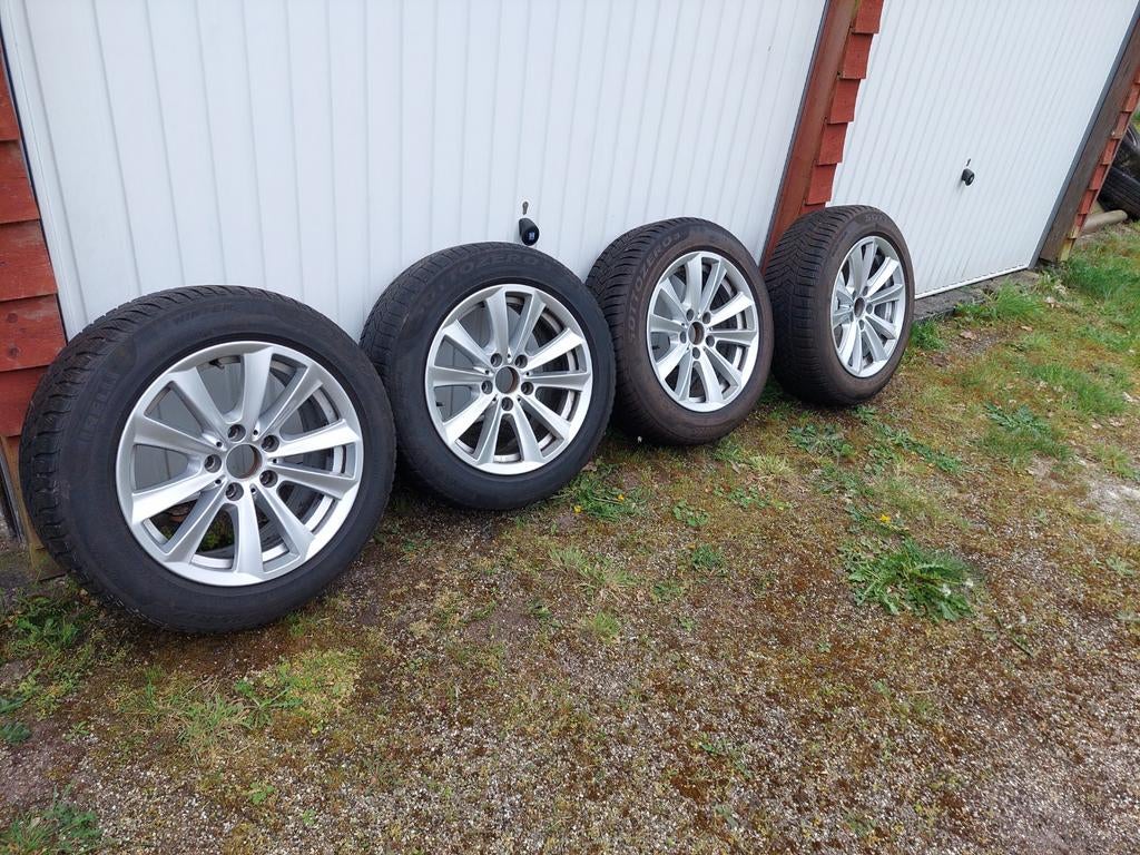 BMW 17" velgenset style 236 met winterbanden, Auto-onderdelen, Banden en Velgen, Ophalen, Gebruikt, Banden en Velgen, 17 inch