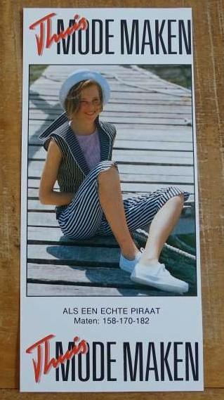 Thuis mode maken kant en klaar patroon maat 158, 170, 182, Hobby en Vrije tijd, Kledingpatronen, Nieuw, Kind, Overige merken, Verzenden