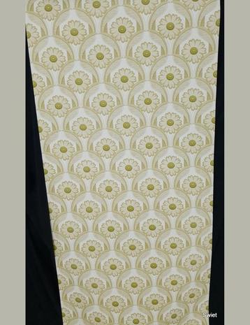 14020 retro bloemenbehang in zachte boogvorm swiet beschikbaar voor biedingen