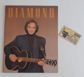 Programmaboek Neil Diamond in Concert 1989 beschikbaar voor biedingen