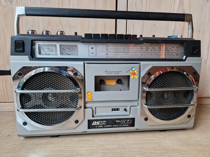 Audio Sonic TBS-8600 Boombox, Audio, Tv en Foto, Radio's, Gebruikt, Radio, Met cd-speler, Ophalen of Verzenden