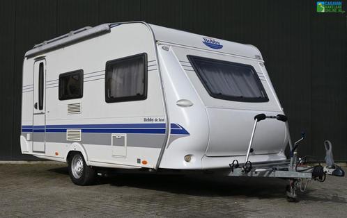 Hobby De Luxe 440 SF Mover|Voortent|Luifel|Fietsdrager, Caravans en Kamperen, Caravans, Bedrijf, tot en met 4, 1000 - 1250 kg