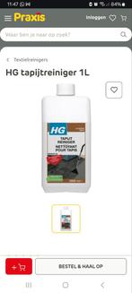 Nieuw - HG tapijtreiniger - 1000ml, Huis en Inrichting, Ophalen of Verzenden, Schoonmaakmiddel