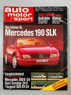 Auto Motor Sport 1990 - Mercedes 190 SLK, Boeken, Ophalen of Verzenden, Gelezen, Mercedes