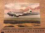 Douglas DC-3 KLM PH-TCV Vliegtuig Ansichtkaart Luchtvaart, Verzamelen, Ophalen of Verzenden, Zo goed als nieuw, Kaart, Foto of Prent
