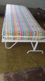 Eenpersoons opklapbed met matras, Ophalen, Gebruikt, Eenpersoons, 80 cm