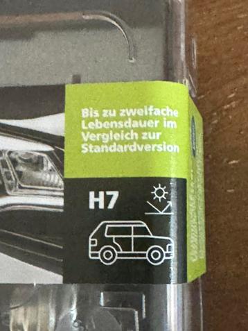 2x H7 lamp Auto Nieuw in Verpakking beschikbaar voor biedingen