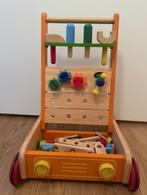 I'm Toy loopwagen / gereedschapswagen, Kinderen en Baby's, Speelgoed | Houten speelgoed, Gebruikt, Ophalen of Verzenden, Duw- of Trekspeelgoed