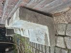 betonnen L elementen voor in de tuin 9 stuks beschikbaar!, Tuin en Terras, Bielzen en Borders, Ophalen, Gebruikt, Minder dan 100 cm