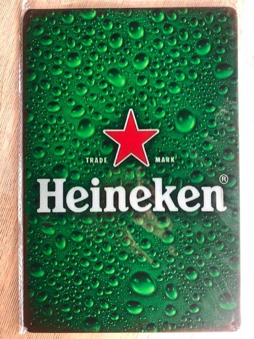 Heineken wandbord, Verzamelen, Biermerken, Nieuw, Reclamebord, Plaat of Schild, Heineken, Ophalen of Verzenden