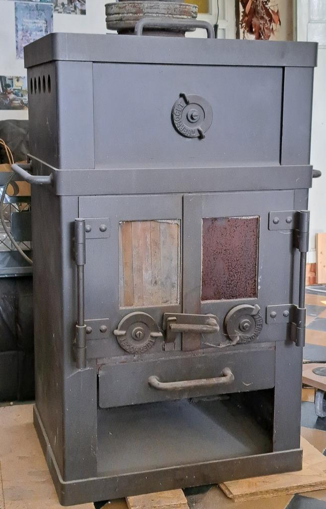 vrijstaande houtkachel, Huis en Inrichting, Kachels, Gebruikt, Houtkachel, Hout, Ophalen