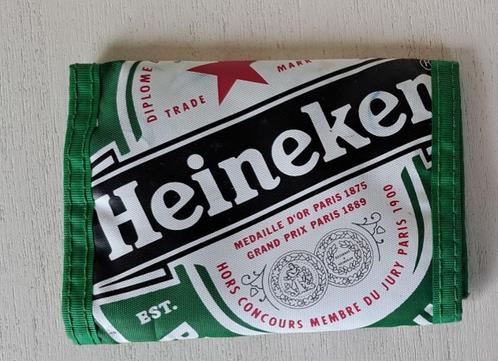 Heineken Portemonnee uitvouwbaar, Verzamelen, Biermerken, Gebruikt, Overige typen, Heineken, Verzenden