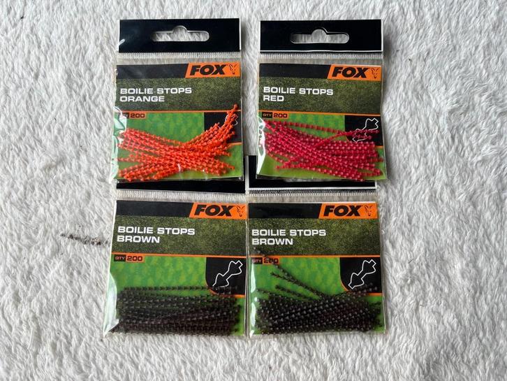 adv 289 / NIEUW mixset 4 blisters boilie stoppers FOX, Watersport en Boten, Hengelsport | Karpervissen, Nieuw, Overige typen, Ophalen of Verzenden