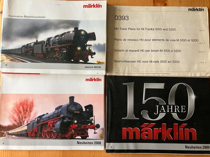 Brochures Marklin, Hobby en Vrije tijd, Modeltreinen | H0, Gebruikt, Ophalen of Verzenden