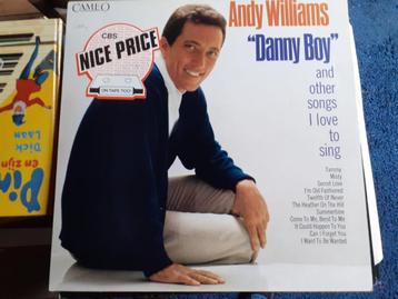 Andy Williams. 6 LP`s + 1 Dubbel-LP (The Song-book)in 1 koop beschikbaar voor biedingen