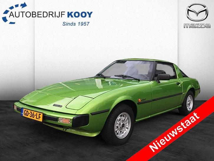 Mazda RX-7 SA22C Volledig gerestaureerd (bj 1980), Auto's, Oldtimers, Te koop, Metallic lak, Mazda, Benzine, Coupé, Handgeschakeld