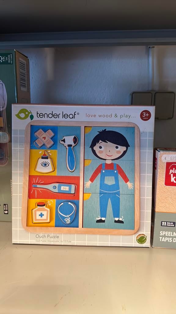 Tender leaf puzzels actie  opruiming speelgoed, Kinderen en Baby's, Speelgoed | Houten speelgoed, Ophalen of Verzenden, Nieuw