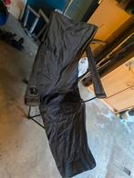 Visserstoel met drankhouder - Tuinzit, Ophalen, Gebruikt, Campingstoel