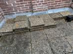 Betontegels 30x30 met rubber onderleggers – 78 stuks totaal, Tuin en Terras, Terrasdelen en Vlonders, Ophalen, Gebruikt, Overige materialen