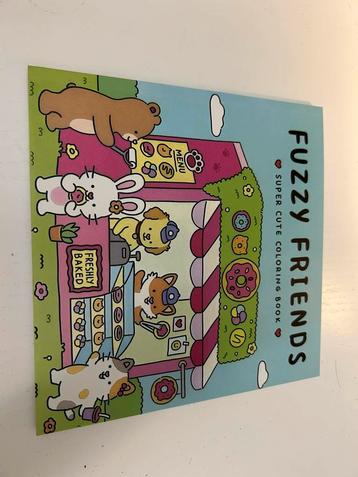 Fuzzy Friends kleurboek beschikbaar voor biedingen