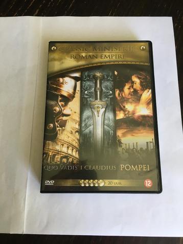 Quo Vadis I Claudius Pompei roman empire (5DVD) dvd beschikbaar voor biedingen