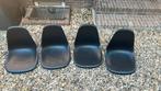 Vitra eames plastic chair kuipjes, Huis en Inrichting, Kunststof, Gebruikt, Zwart, Ophalen of Verzenden