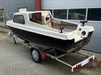 Opknapper Pilot 420 Kajuitboot met Trailer en Afdekzeil, Geen motor, Polyester, Gebruikt, Ophalen