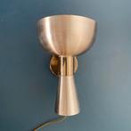 Vintage Herda diabolo wandlamp champagne kleur, jaren 60, Huis en Inrichting, Lampen | Wandlampen, Gebruikt, Vintage, retro, Jaren 60