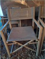 Scapa Home "regisseur" 4 stoelen, 80h x 55b x 45 d, nieuw., Tuin en Terras, Tuinstoelen, Ophalen of Verzenden, Nieuw, Metaal, Inklapbaar