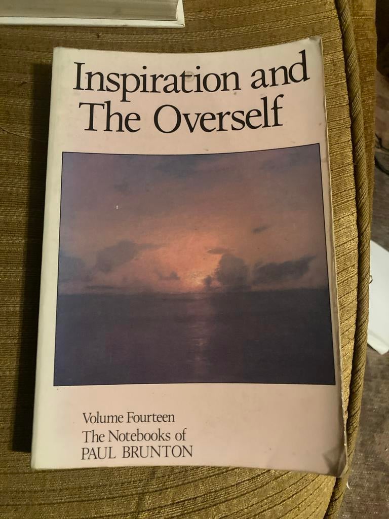 Inspiration and The Overself - Paul Brunton, Boeken, Ophalen of Verzenden, Gelezen, Spiritualiteit algemeen, Verhaal of Roman