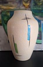 Vintage Hoge West Germany Scheurich Bay Vaas 576-30 30 cm, Ophalen of Verzenden, Gebruikt, Aardewerk of Porselein, Minder dan 50 cm