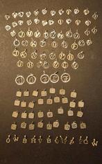 Nieuwe diverse letter bedels– Sterling zilver (925), Overige merken, Nieuw, Ophalen of Verzenden, 4 bedels of meer