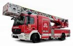 Bburago 1:50 Mercedes Benz Atego Magirus DLK 23/12 brandweer, Overige merken, -, -, Nieuw